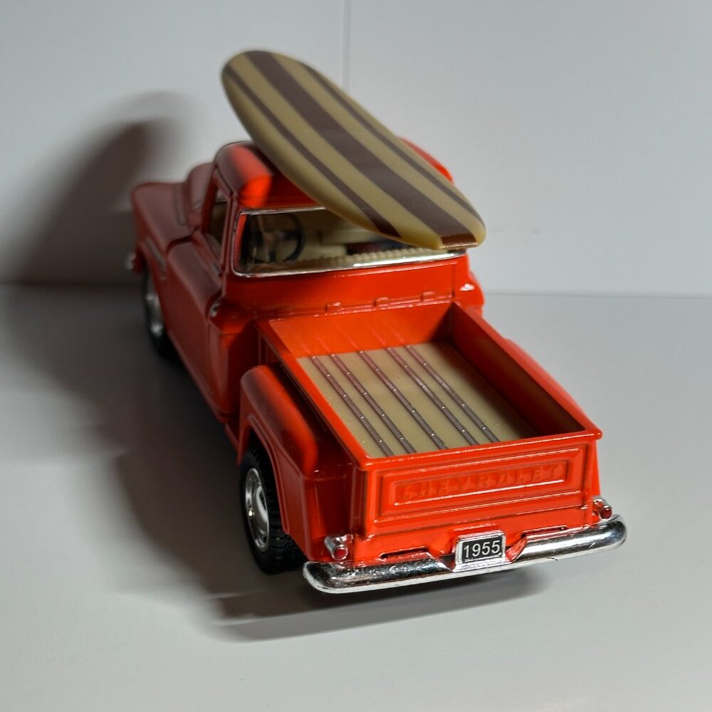 1955 Chevy step side pickup truck KinSmart - Picture 4 of 4
